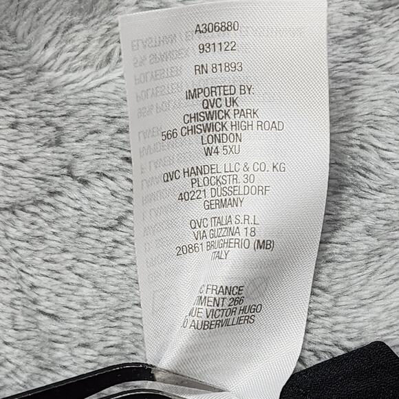 Susan Graver Pants Womens S Black Red Floral Pull On Crop Capri Wide Leg Palazzo - Picture 5 of 11